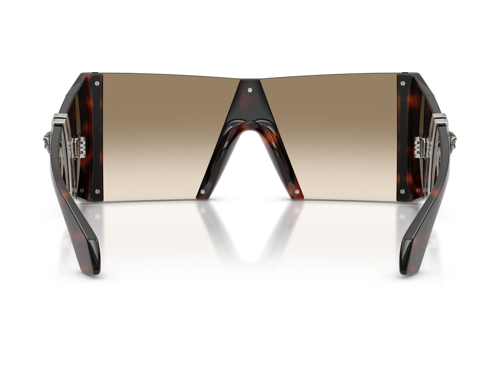 Tortoiseshell 0ve4515 Oversized Shield Sunglasses