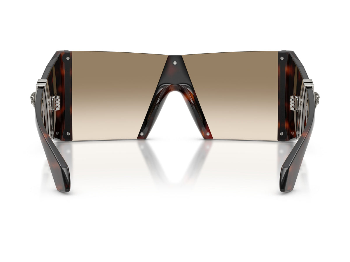 Tortoiseshell 0ve4515 Oversized Shield Sunglasses
