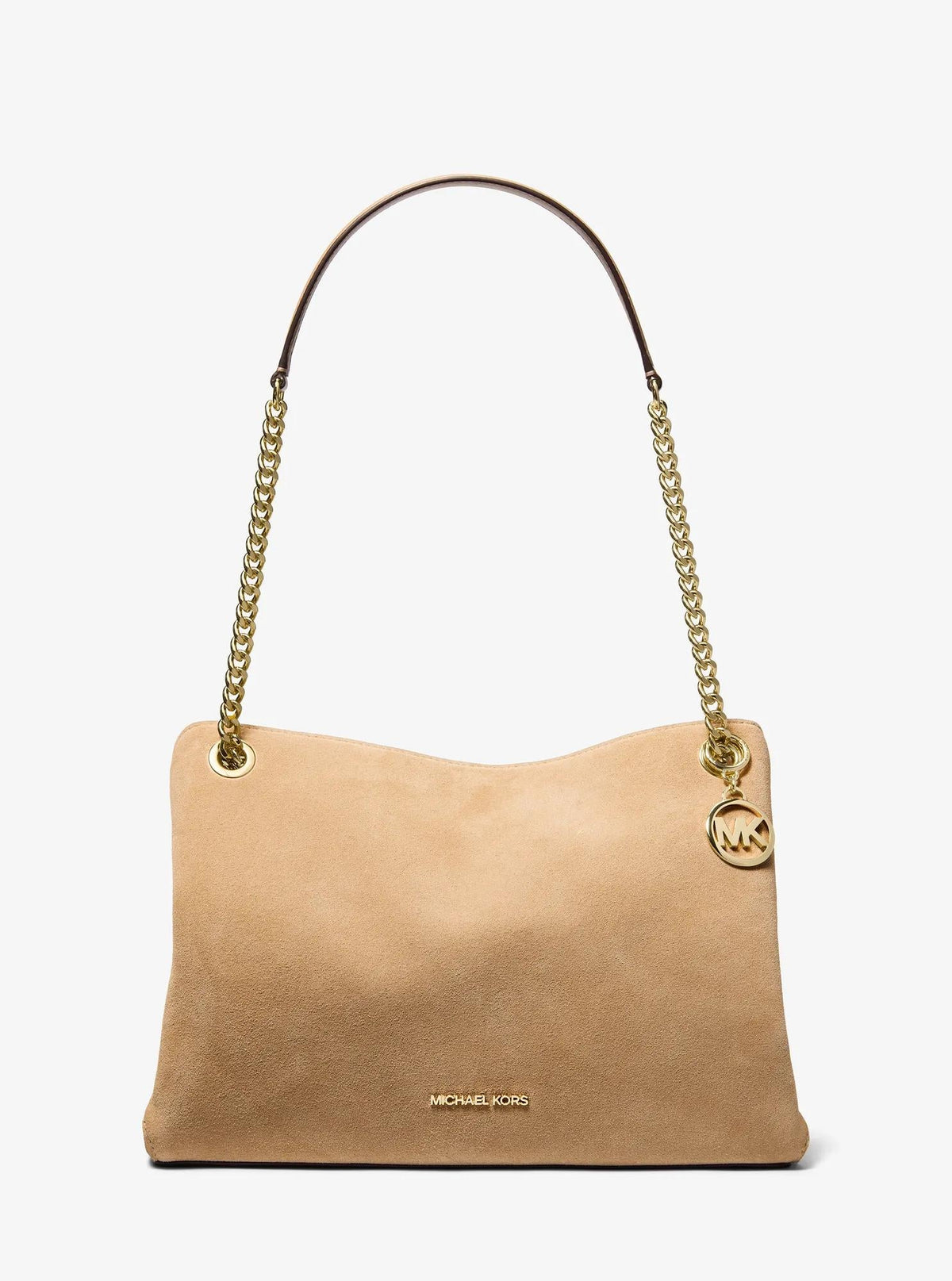 Christina Medium Suede Messenger Bag