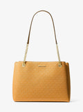 Soho Medium Signature Logo Tote Bag