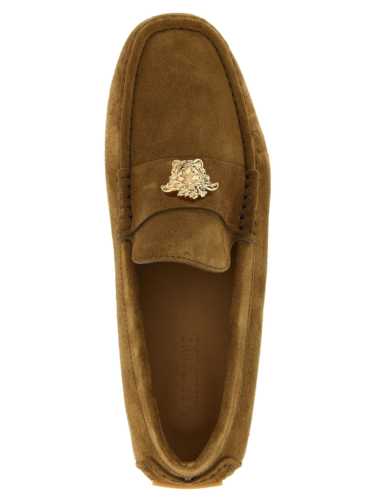 Versace Calfskin Slip-On Men's Loafers