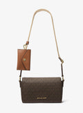 Vincent Small Signature Logo Crossbody Bag with Card Case