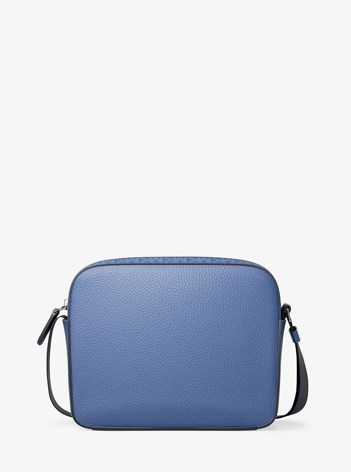 Cooper Medium Pebbled Leather and Signature Logo Camera Crossbody Bag