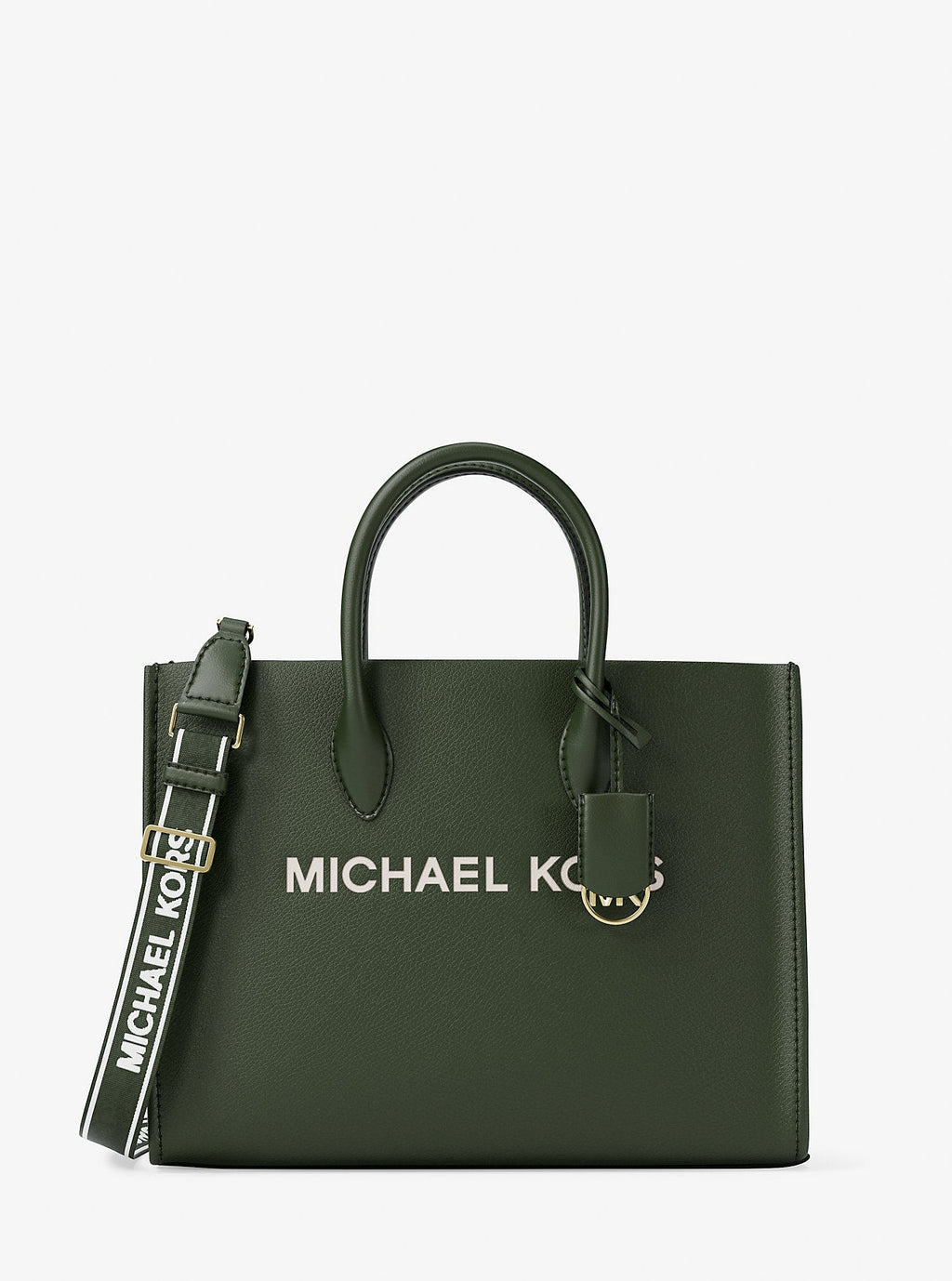 Mirella Medium Pebbled Leather Tote Bag