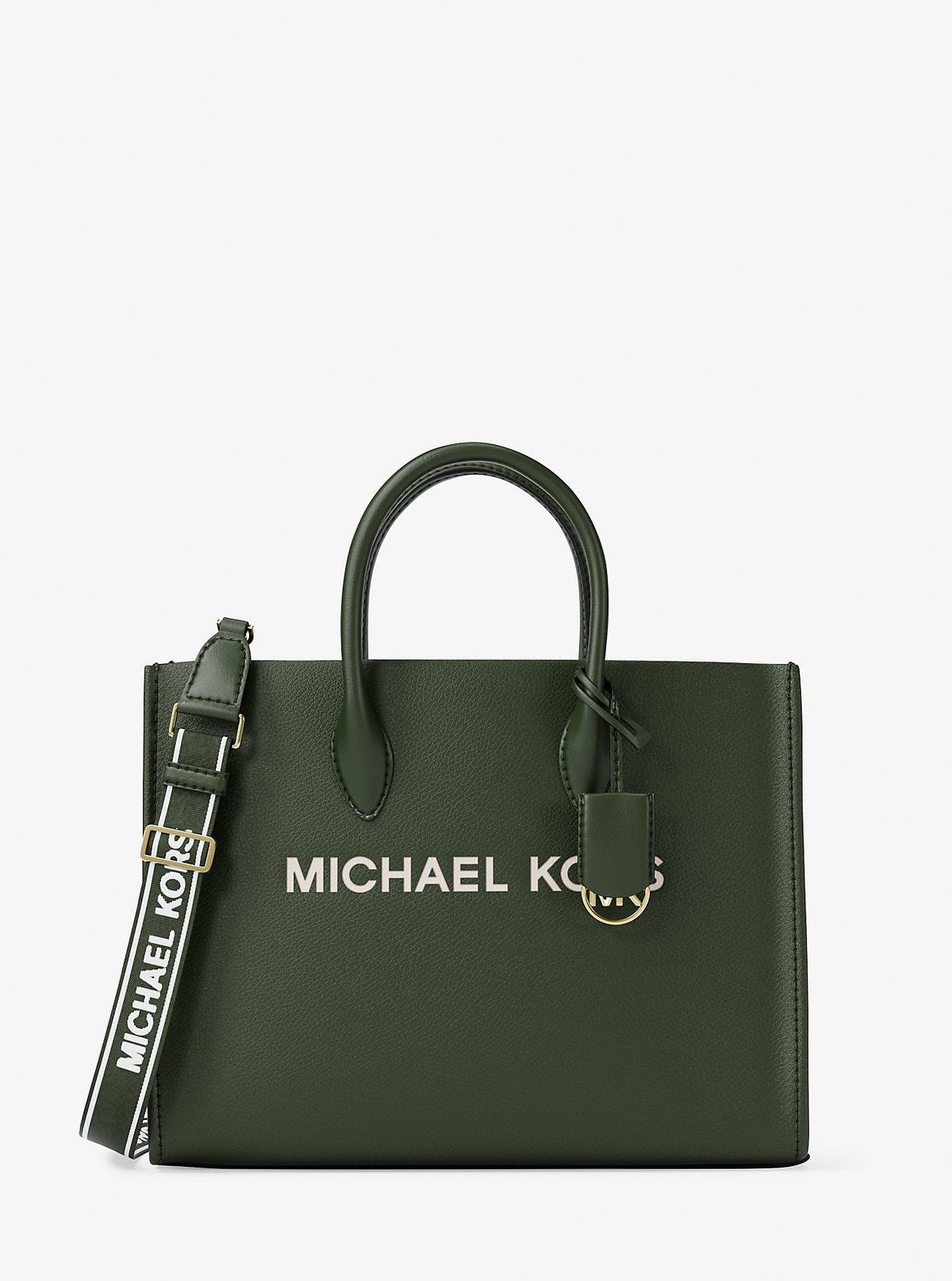 Mirella Medium Pebbled Leather Tote Bag