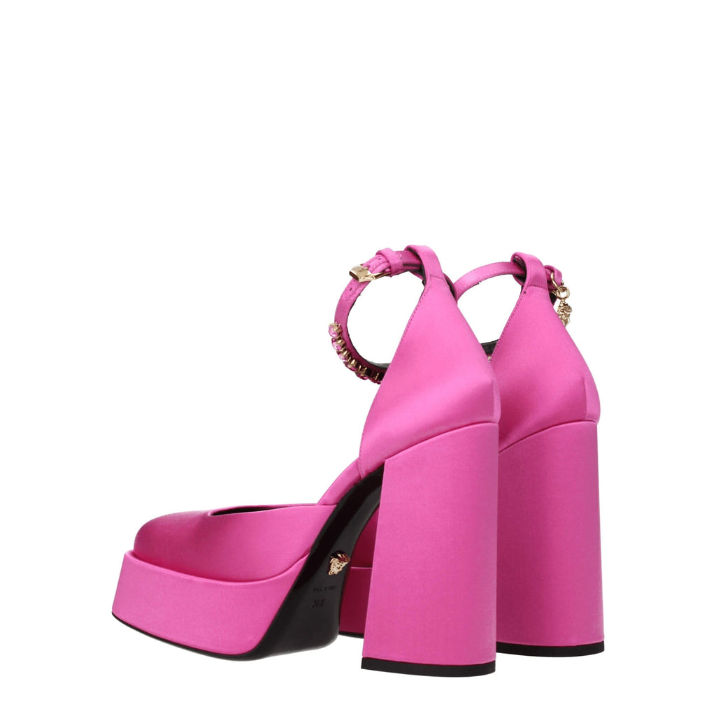 Versace Satin Platform Women's Pumps
