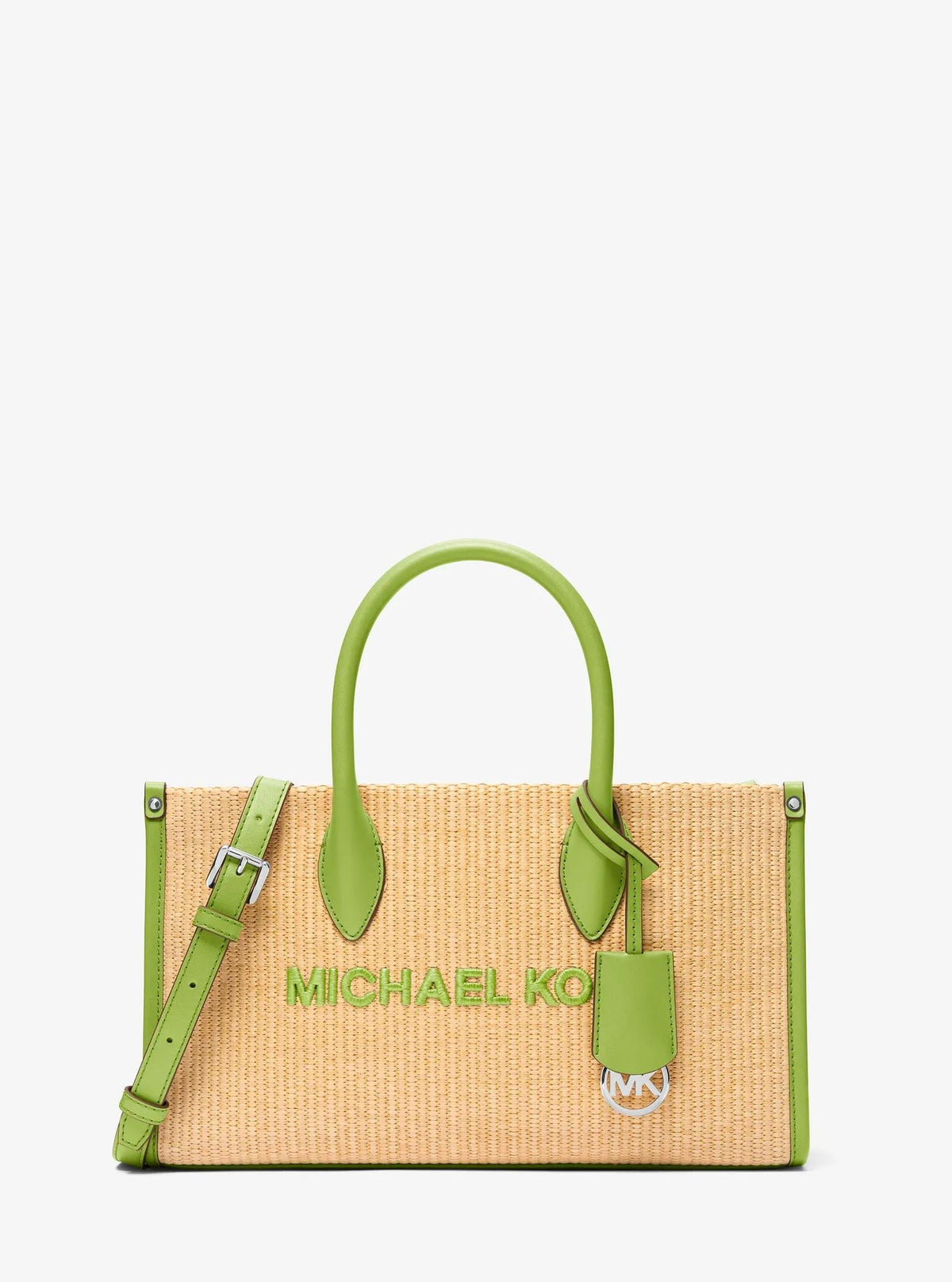 Mirella Medium Woven Satchel