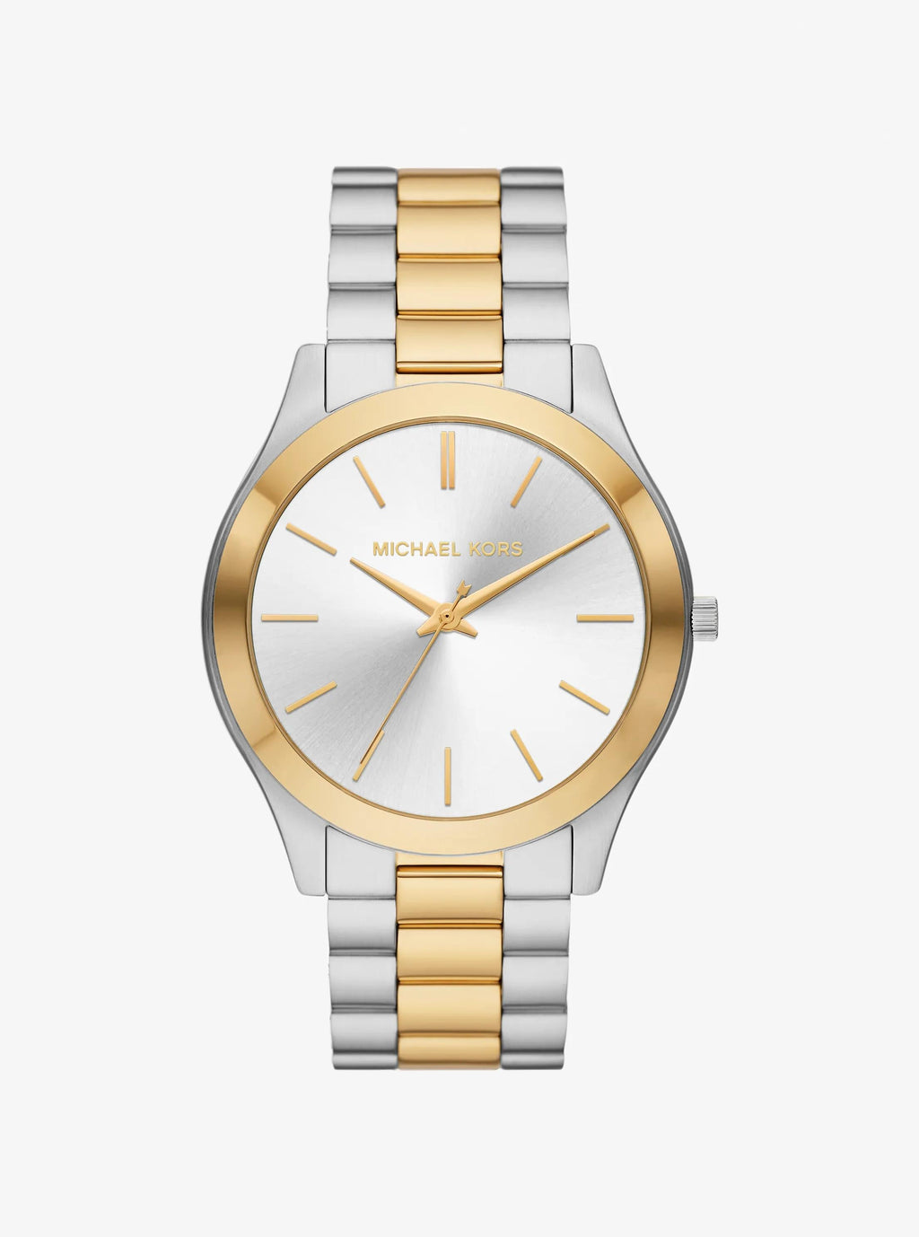 Oversized Aspyn Two-Tone Watch