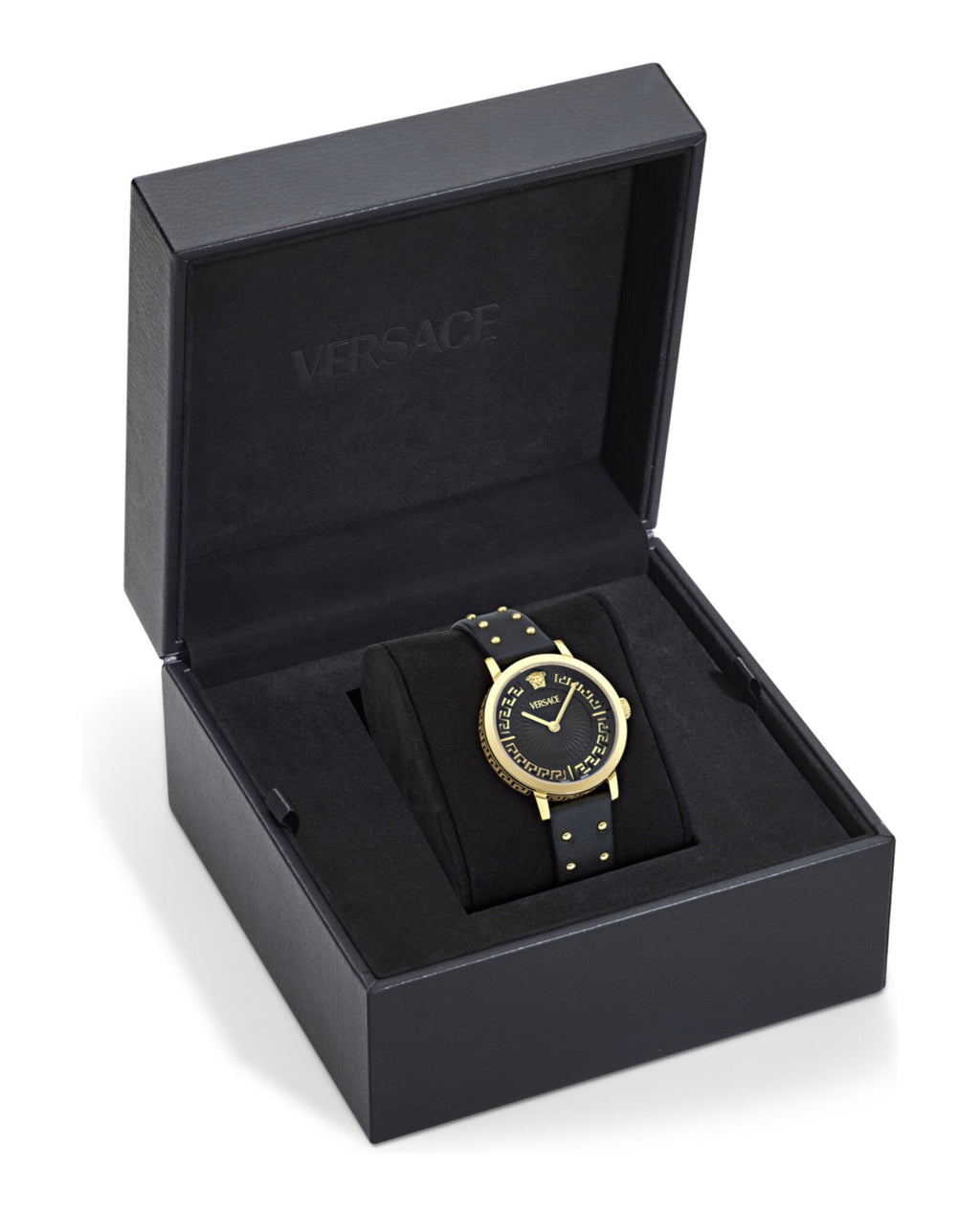 Greca Fortuna Leather Watch