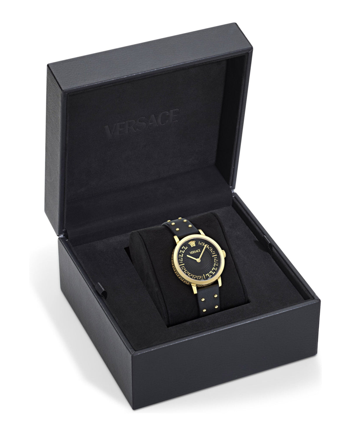 Greca Fortuna Leather Watch