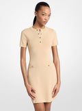 Viscose Blend Mini Dress