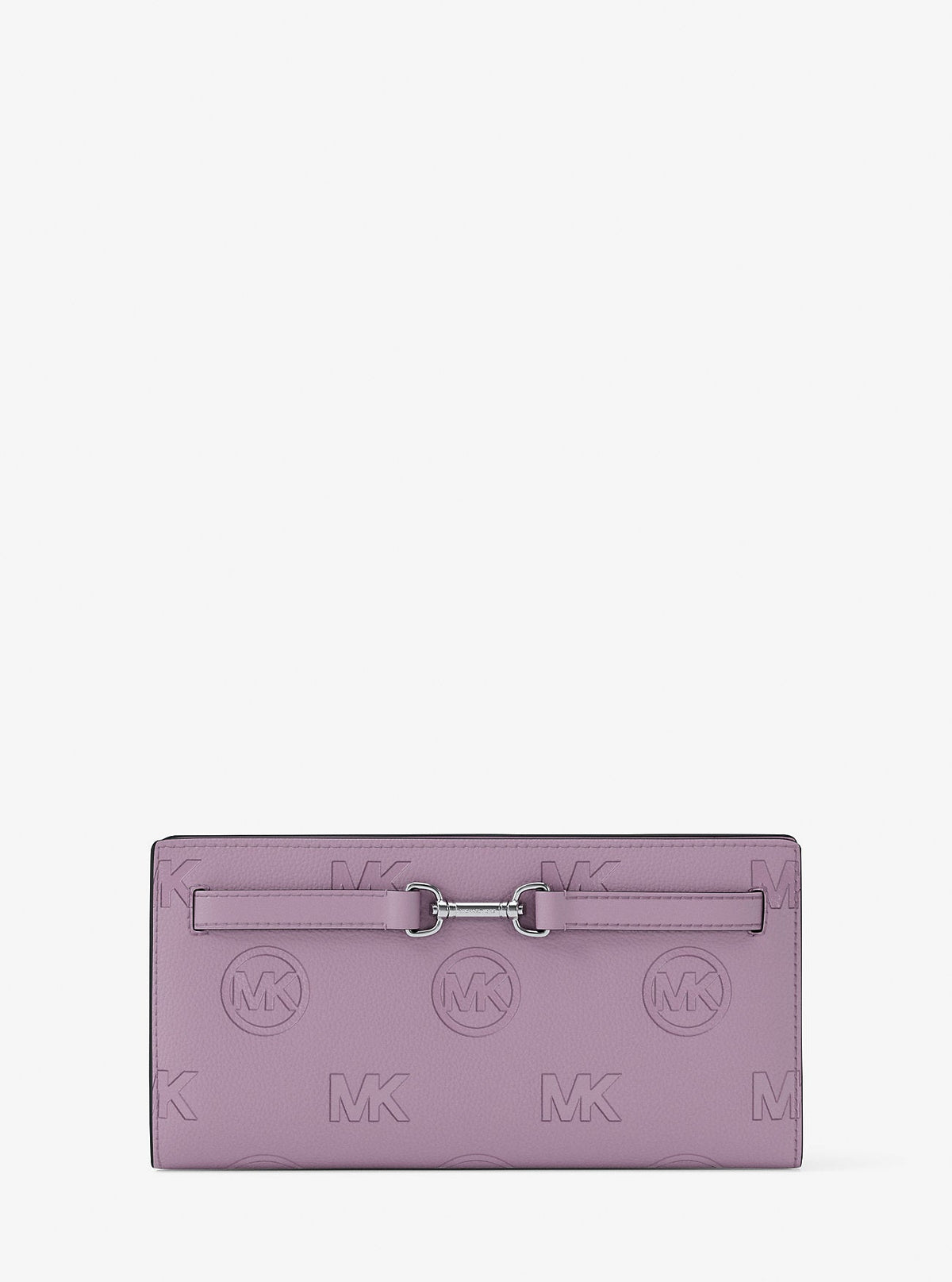 Carson Large Logo Debossed Snap Wallet