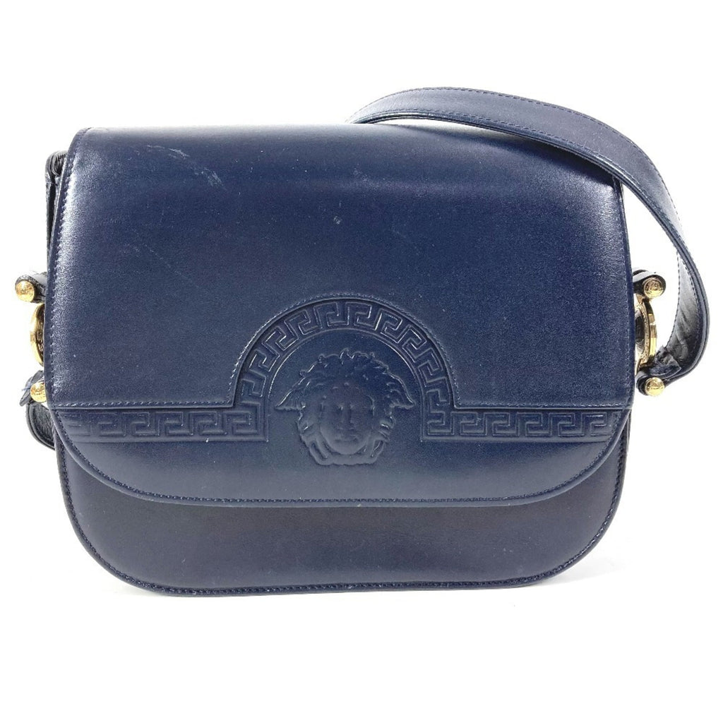 Versace Leather Shoulder Bag (Pre-Owned)