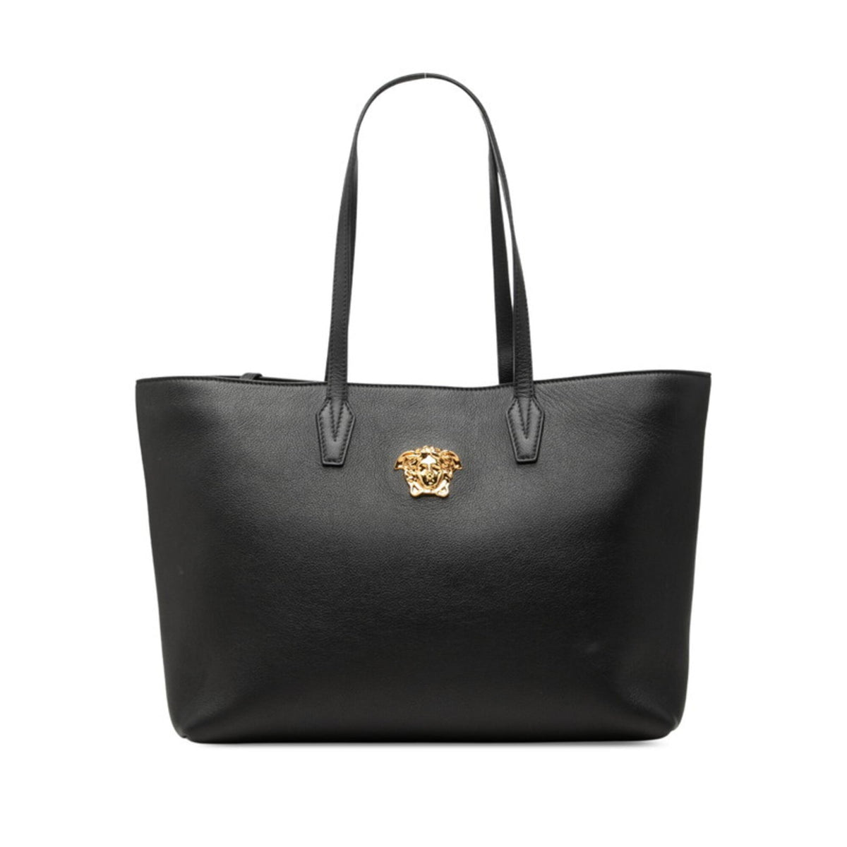 Versace Leather Tote Bag (Pre-Owned)