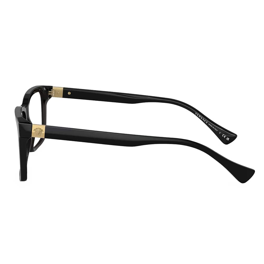 Versace  VE 3328 GB1 56mm Unisex Rectangle Eyeglasses 56mm
