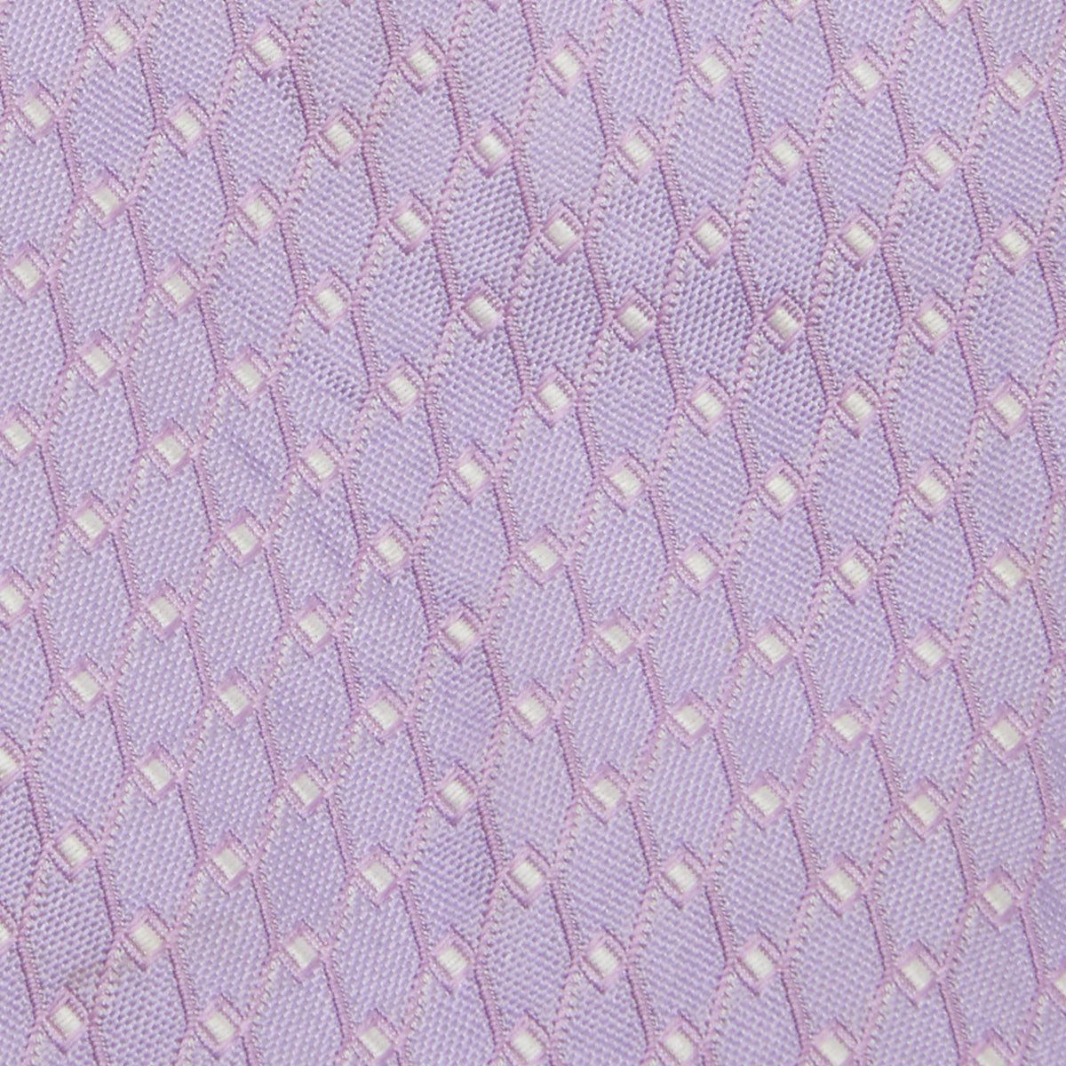 Versace Purple Geometric Pattern Silk Tie