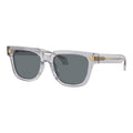 Versace Sunglasses Square Full Rim, Black Frame And Dark Grey Lens Ve4510Ugb1/87