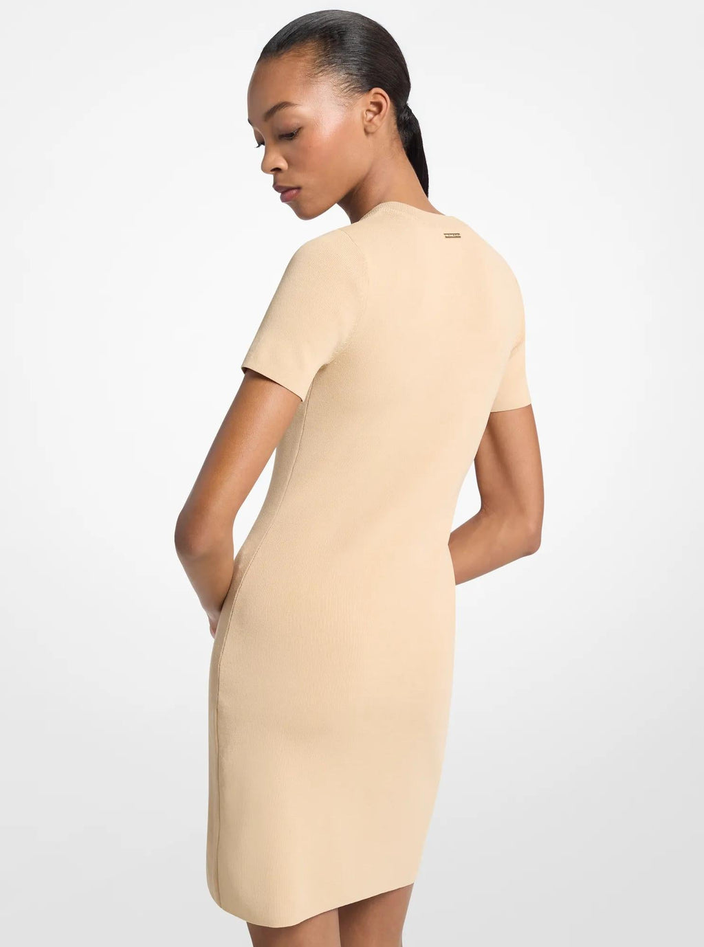 Viscose Blend Mini Dress