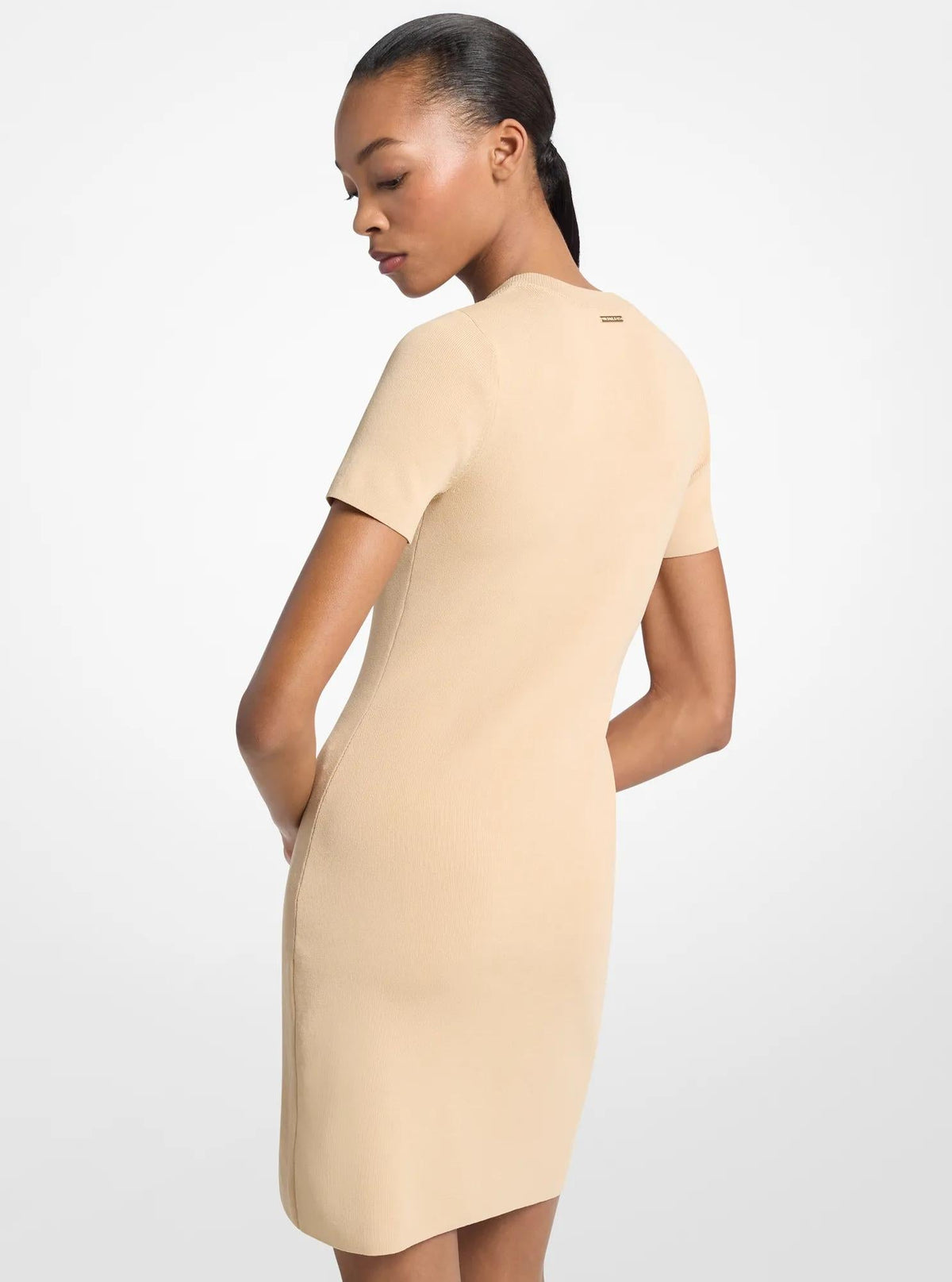 Viscose Blend Mini Dress