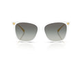 White 0ve4507u Gradient Square Sunglasses
