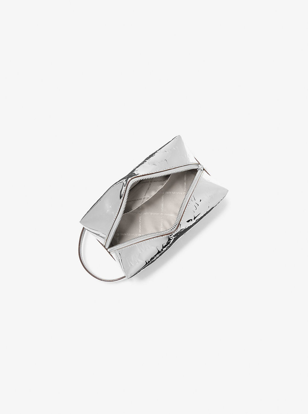 Jet Set Medium Patent Logo Debossed Travel Kit