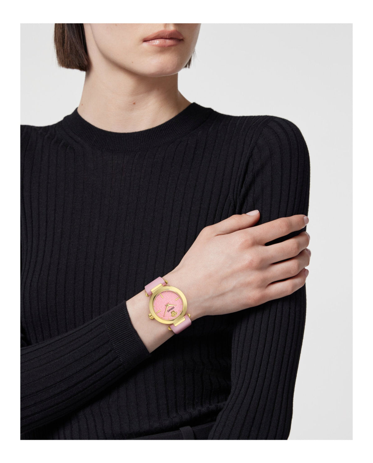 Versace Greek Leather Watch