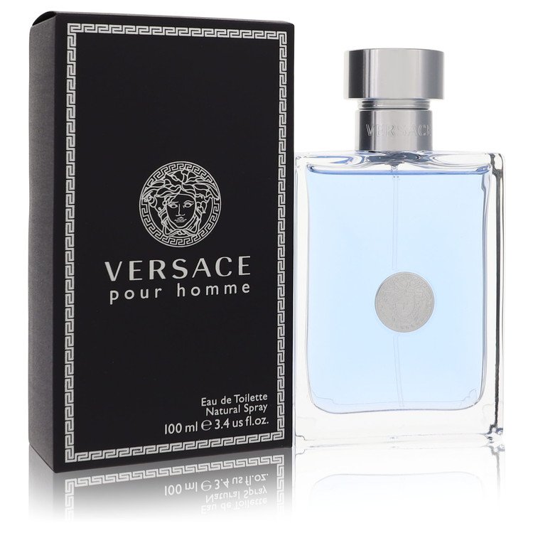 2pcs Combo Versace Pour Homme by Versace Eau De Toilette Spray 3.4 oz Men