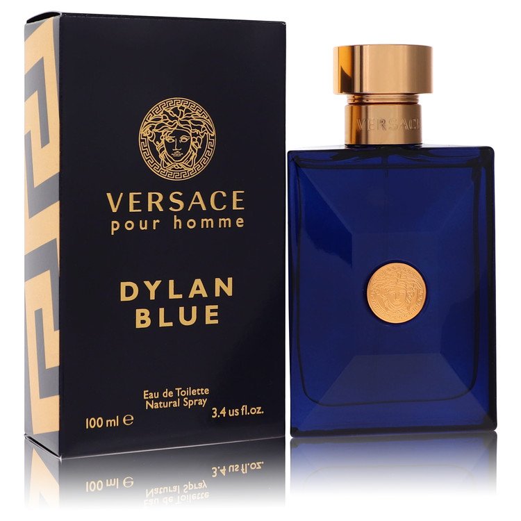 Versace Pour Homme Dylan Blue by Versace Eau De Toilette Spray 3.4 oz Men