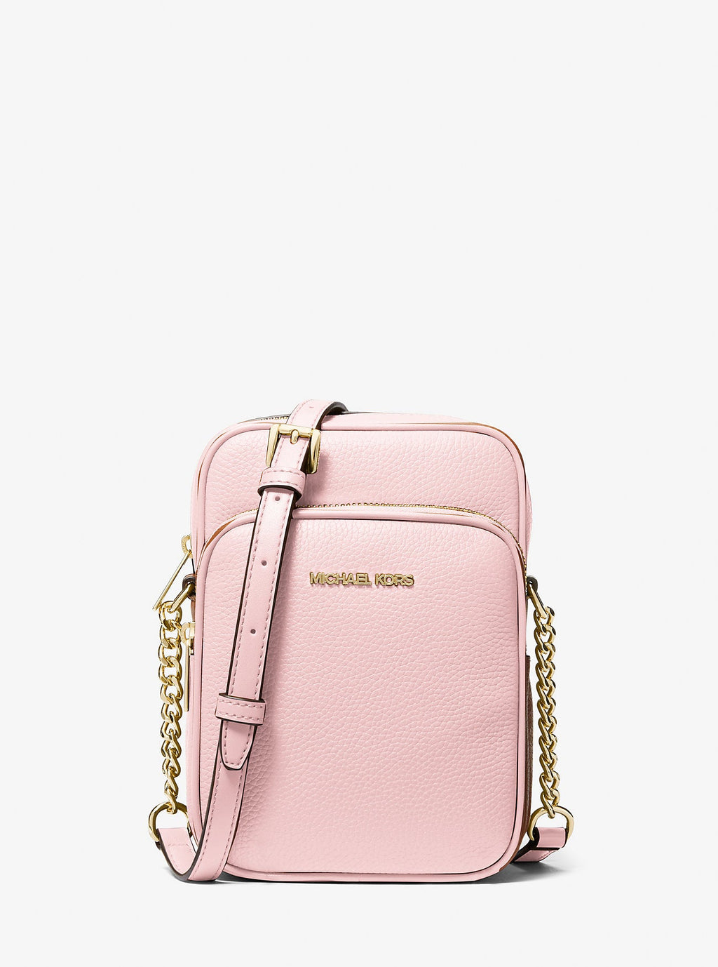 Jet Set Travel Medium Pebbled Leather Crossbody Bag