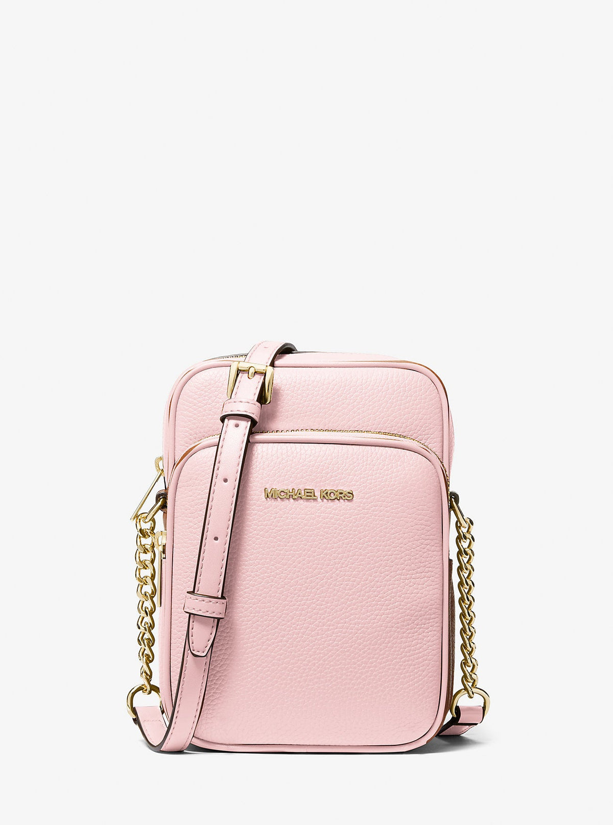 Jet Set Travel Medium Pebbled Leather Crossbody Bag