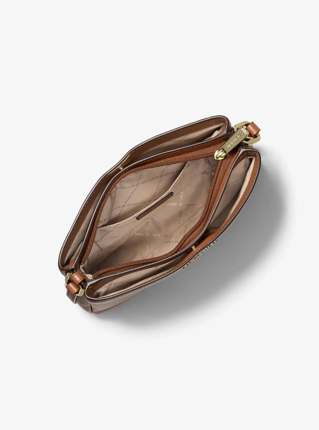 Trisha Pebbled Leather Crossbody Bag With Pouch Gift Set
