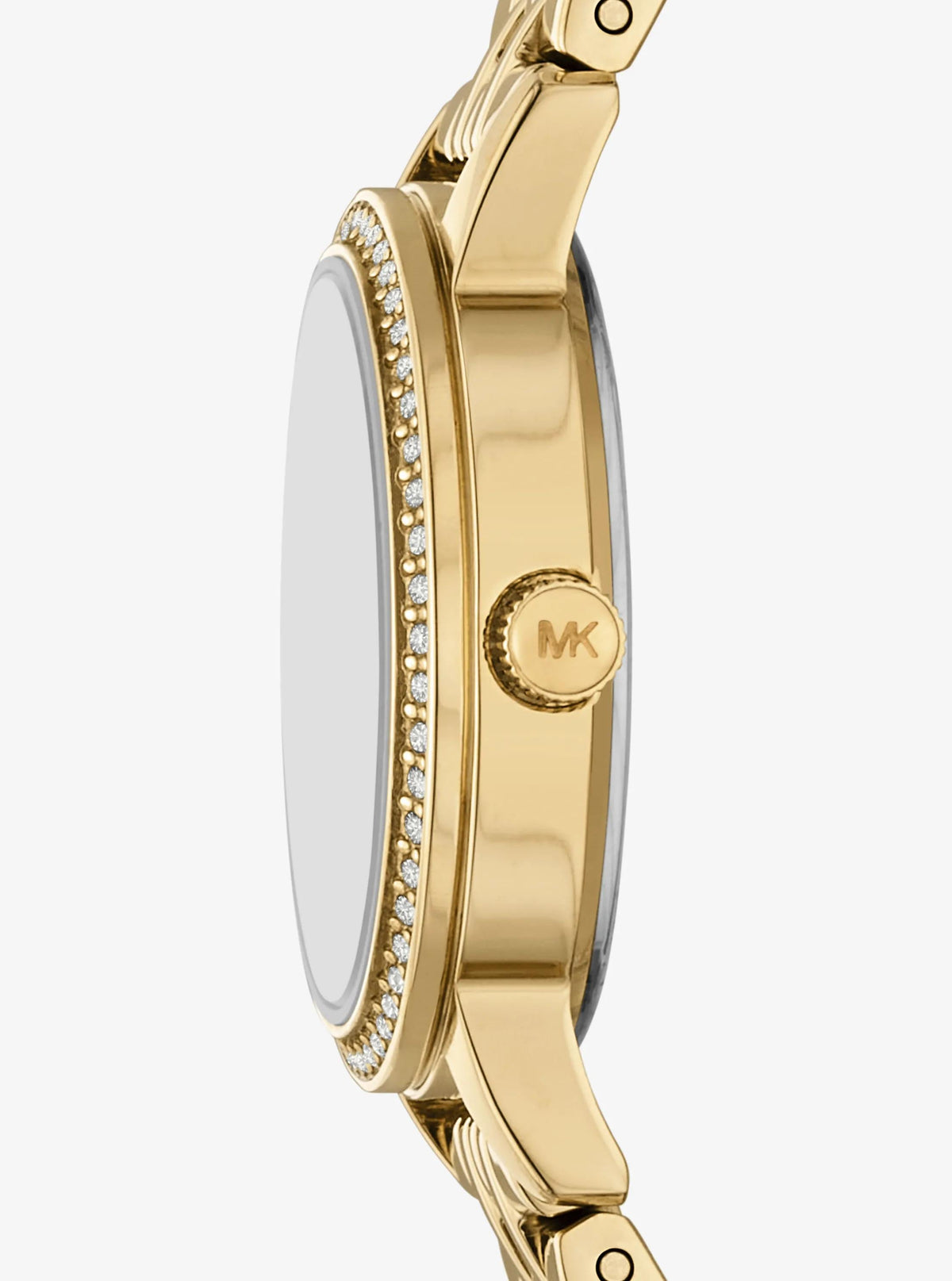 Mini Melissa Pavé Gold-Tone Watch