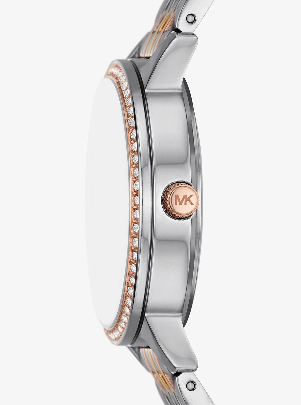 Melissa Pav� Tri-Tone Watch