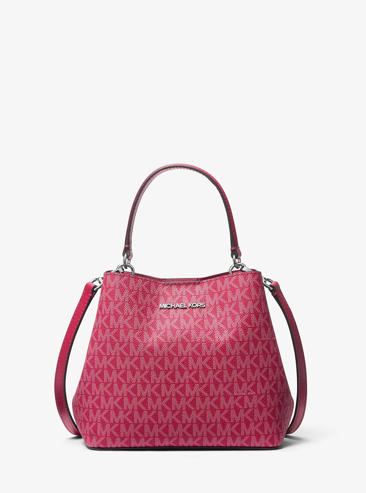 Pratt Small Signature Logo Convertible Shoulder Bag