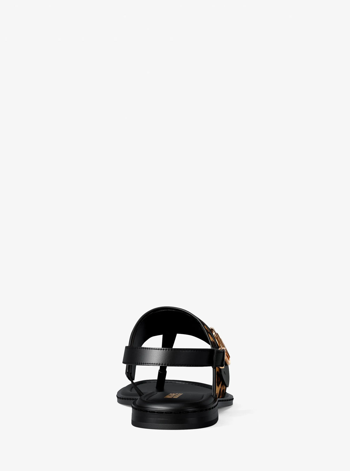 Carmen Cheetah Print Calf Hair Thong Sandal