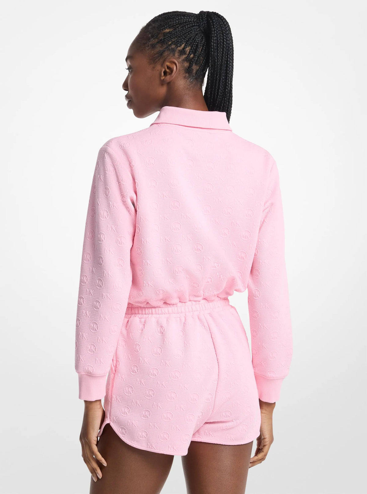 Logo Jacquard Romper