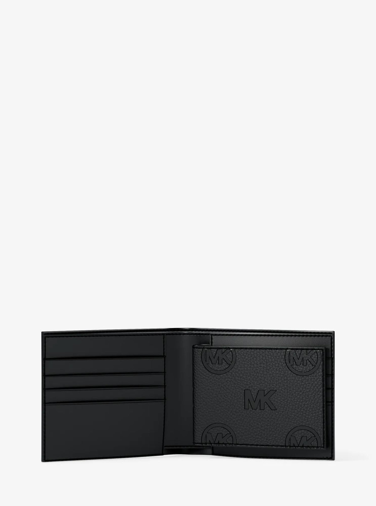 Cooper Logo Debossed Billfold Wallet With Passcase