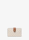 Jet Set Travel Medium Signature Logo Billfold Wallet