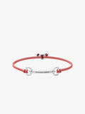 Horsebit Corded Slider Bracelet