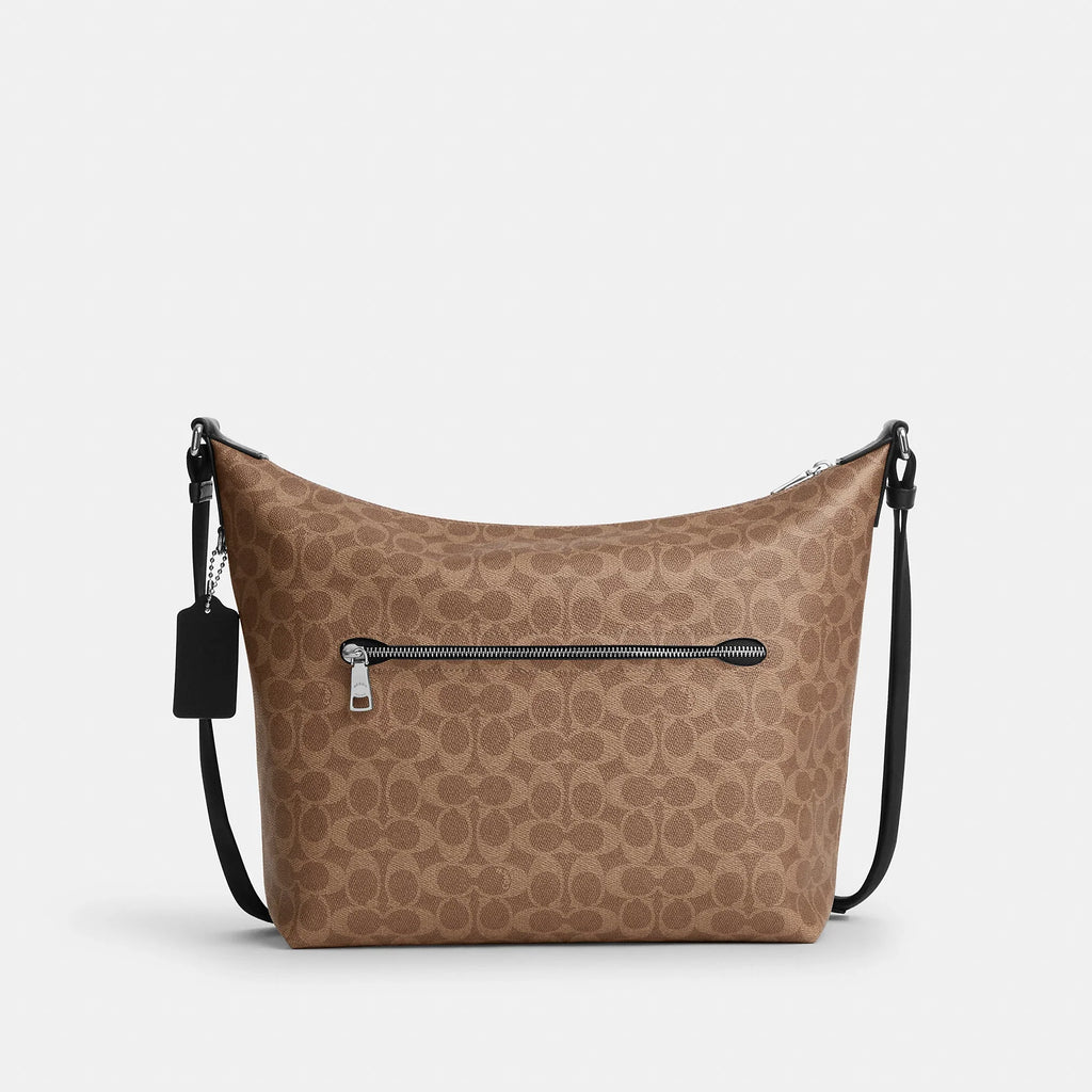 Coach Outlet Finn Hobo Bag 32 In Signature Canvas