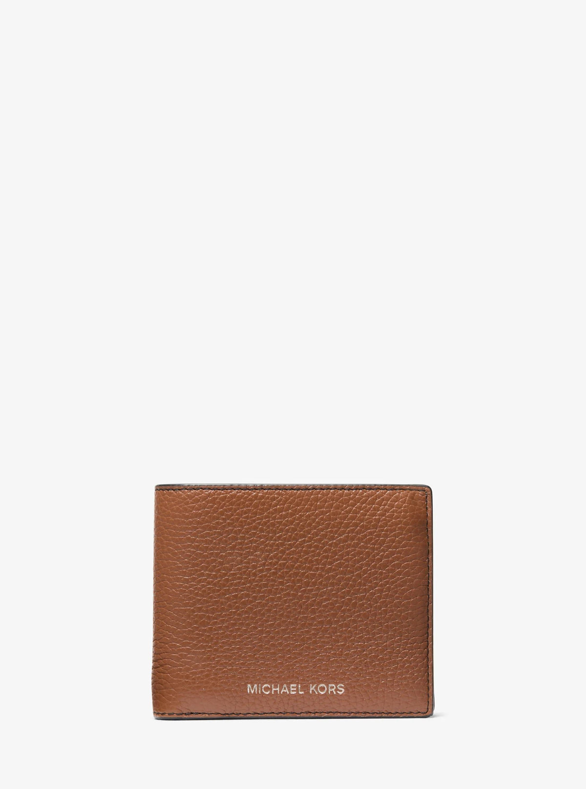 Cooper Pebbled Leather Billfold Wallet With Coin Pouch