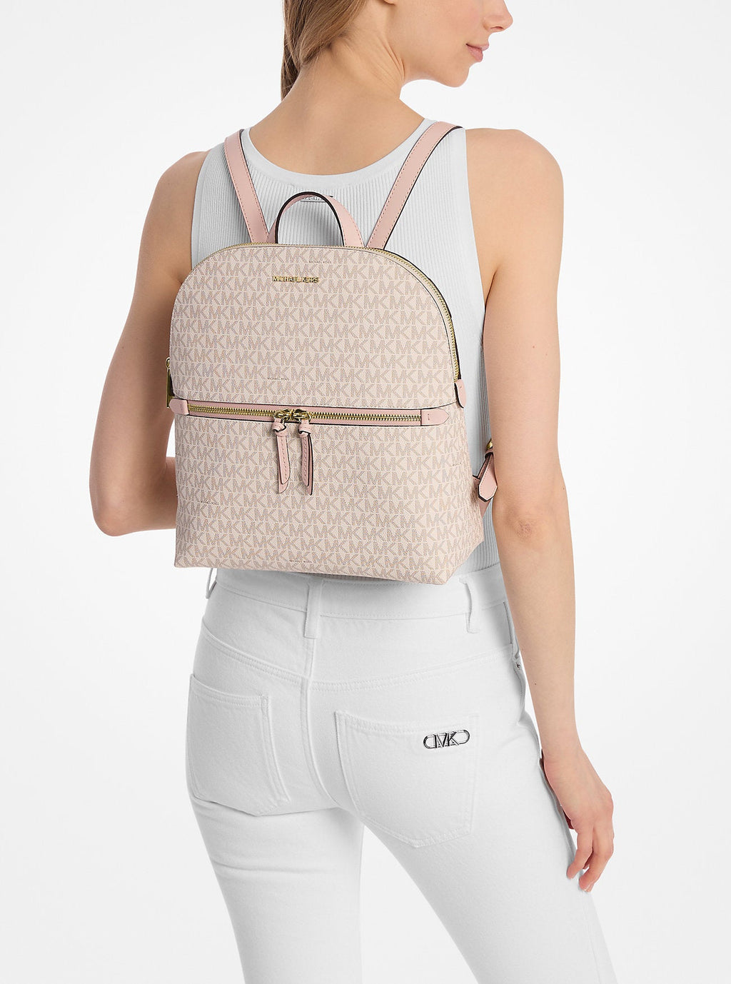 Dallas Medium Signature Logo Backpack
