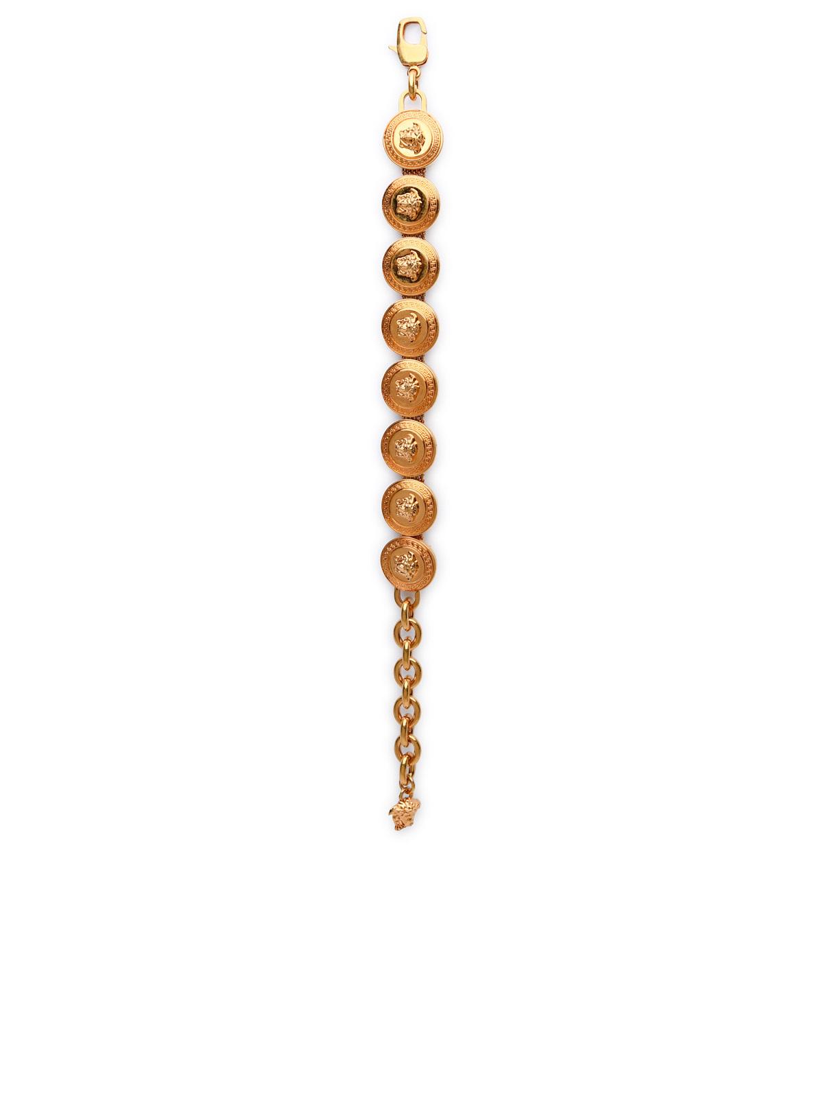 Tribute Medusa' Gold Metal Bracelet