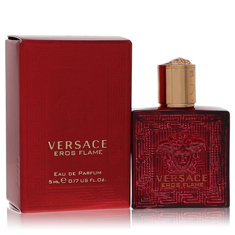 2pcs Combo Versace Eros Flame by Versace Mini EDP .17 oz for Men