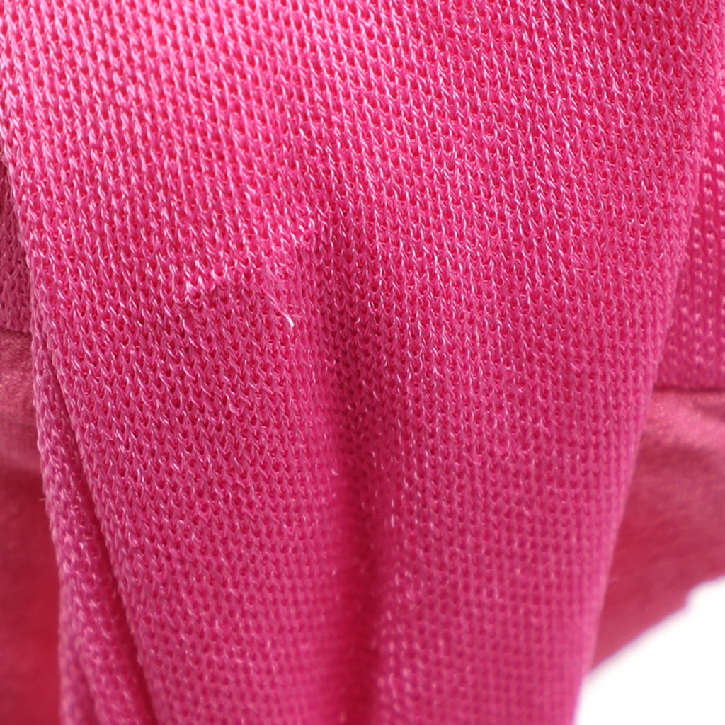 Versace Pink Stretch Crepe Halter Neck Midi Dress