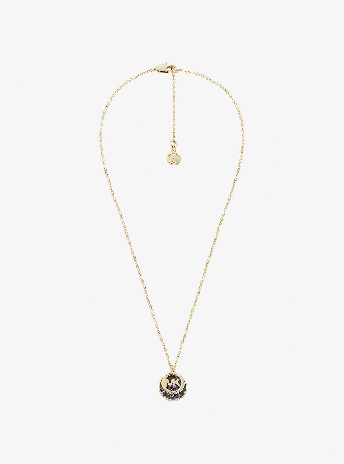 Pavé Logo Necklace
