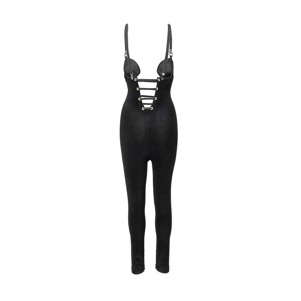 Atelier Versace Bustier Jumpsuit - '90s