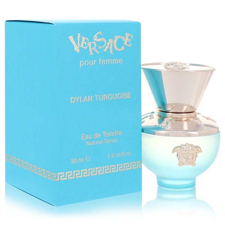 2pcs Combo Versace Pour Femme Dylan Turquoise by Versace Eau De Toilette Spray 1 oz for Women