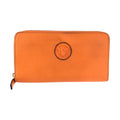 Versace Medusa Leather Zip-Around Wallet