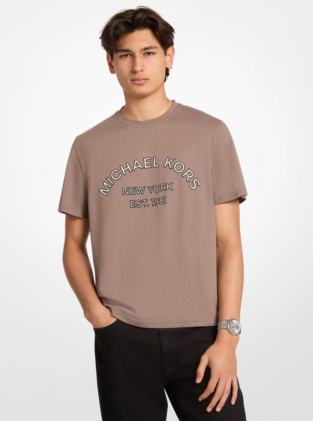 Graphic Logo Cotton Jersey T-Shirt